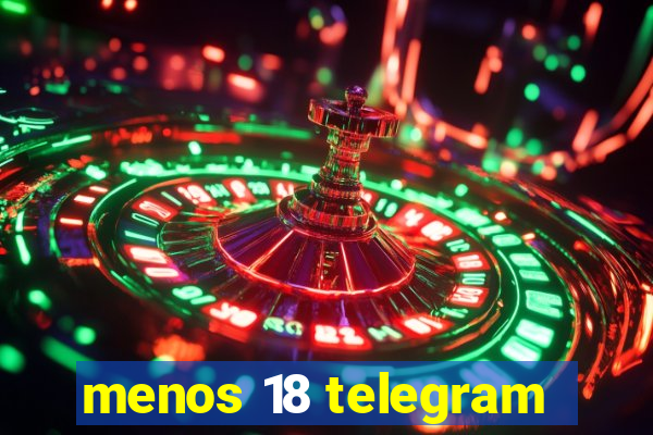 menos 18 telegram